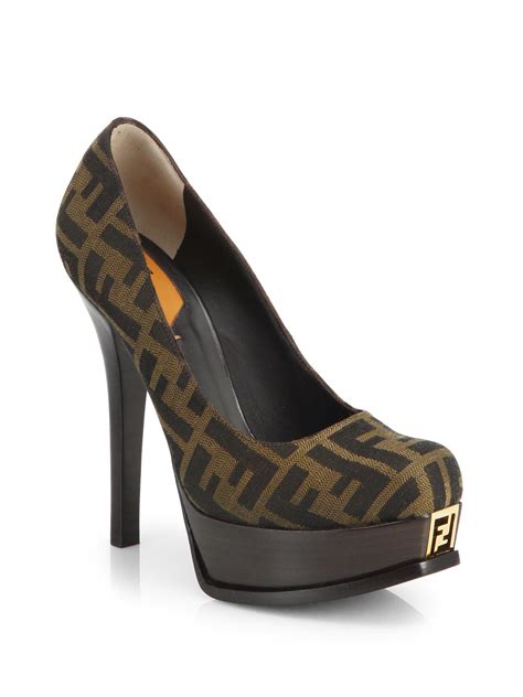 fendi high heel|Fendi platform heels.